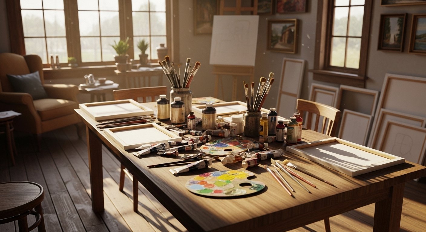 12 Best Home Art Studio Ideas