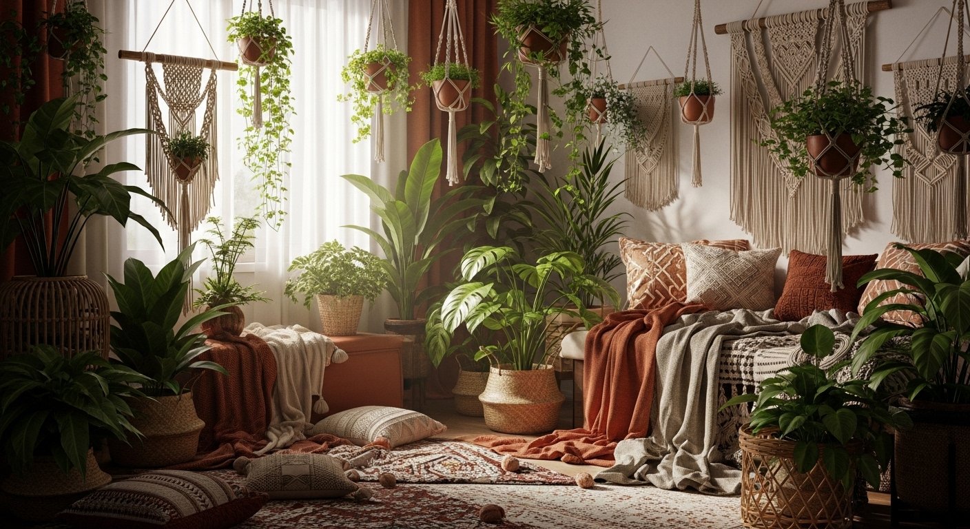 10 Cool Boho Home Designs