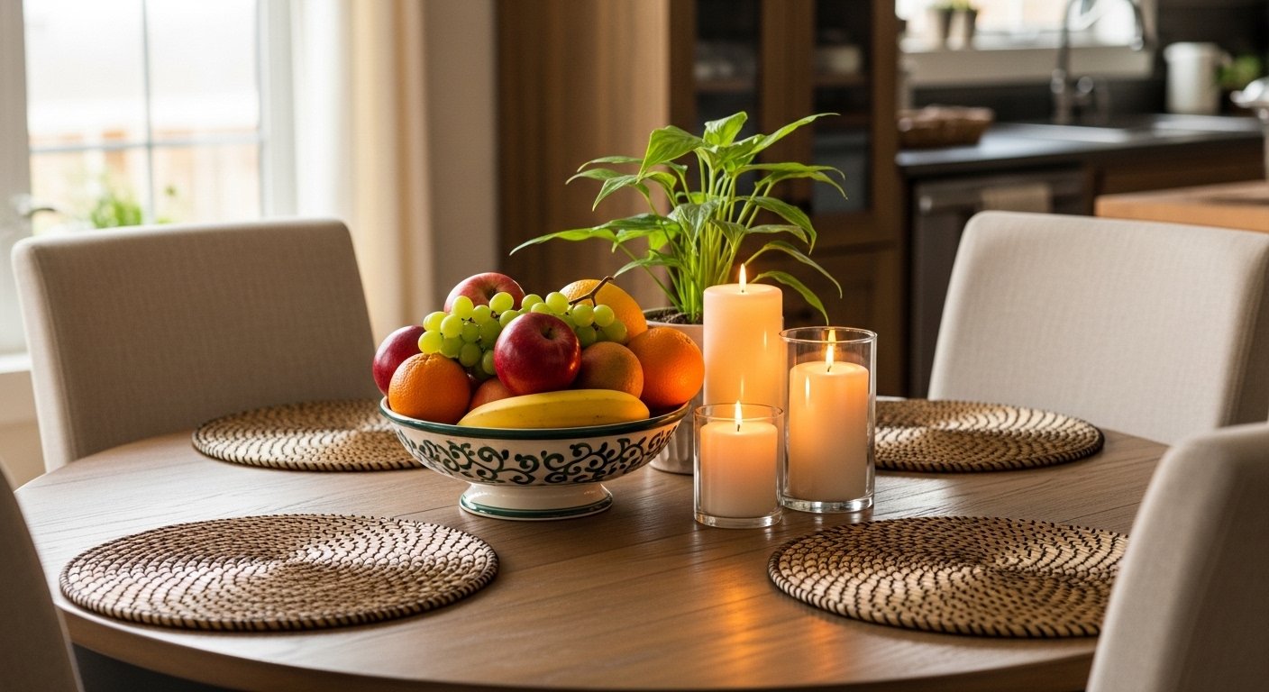 10 Cool Kitchen Table Decor Ideas