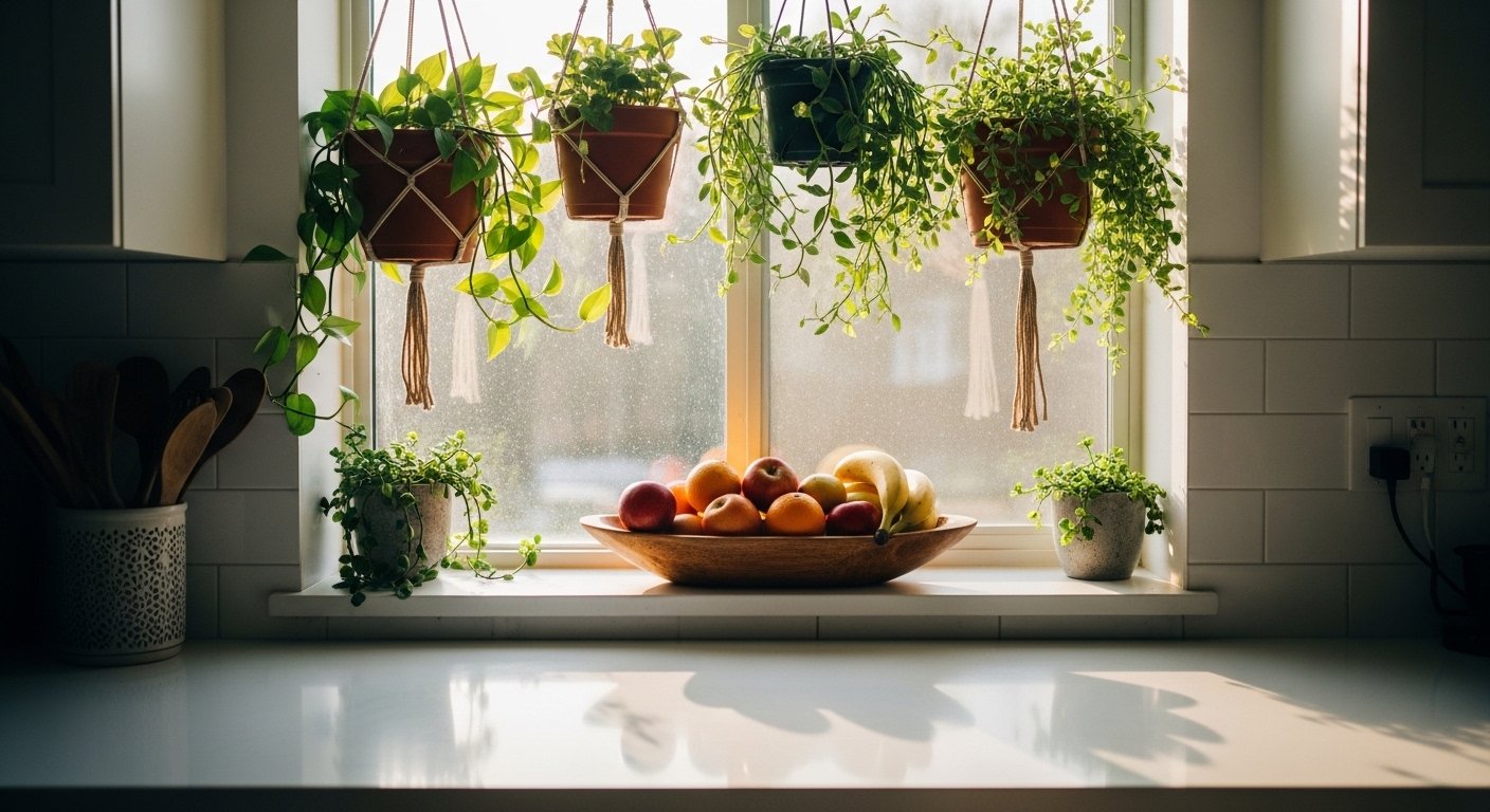 10 Quick Small Kitchen Window Decor