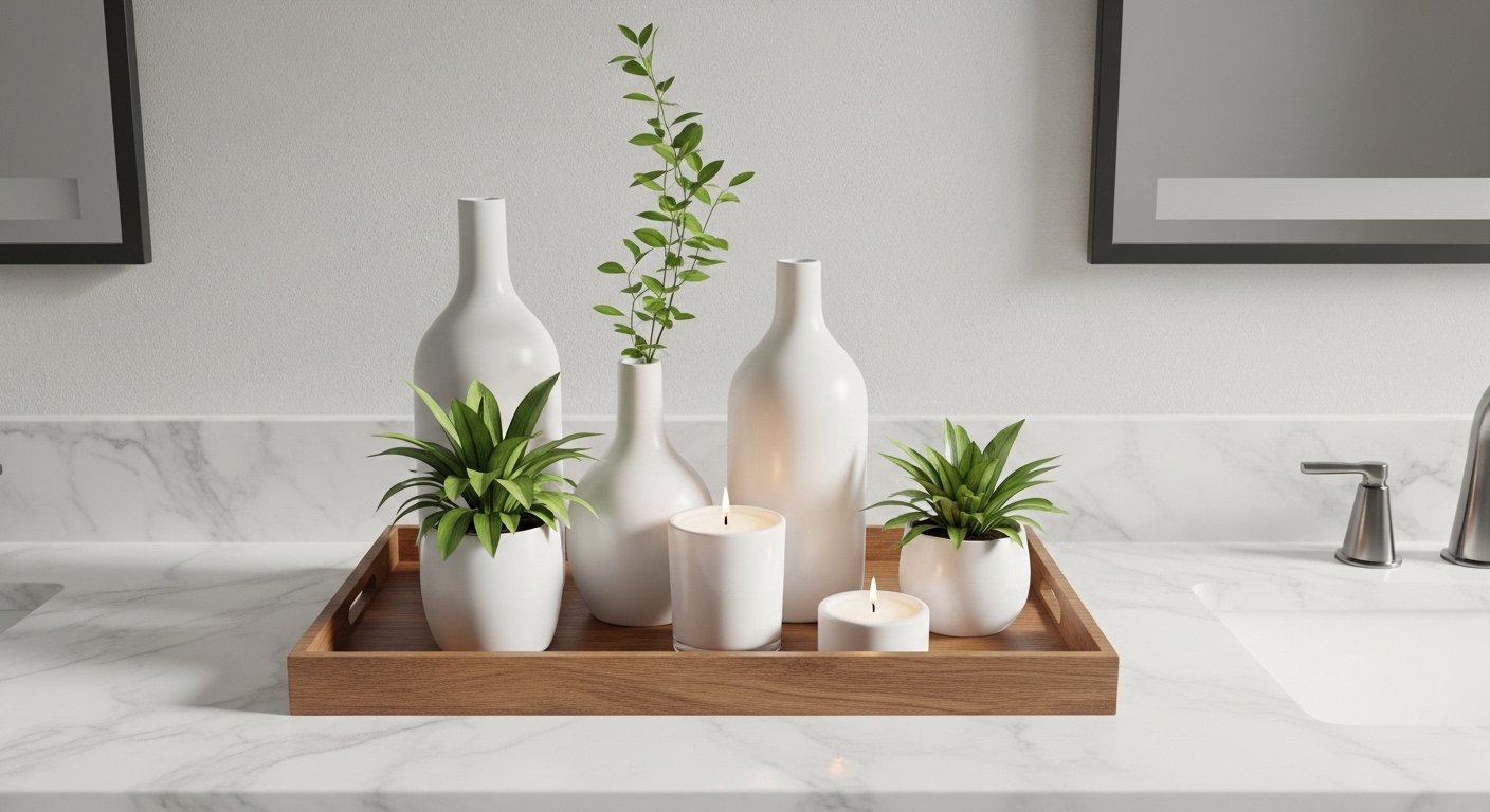 25 Easy Bathroom Counter Decor Aesthetic