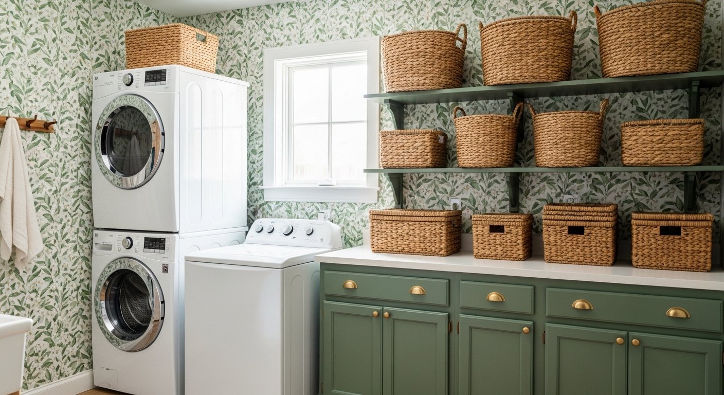 15 Quick Laundry Room Decor Aesthetic