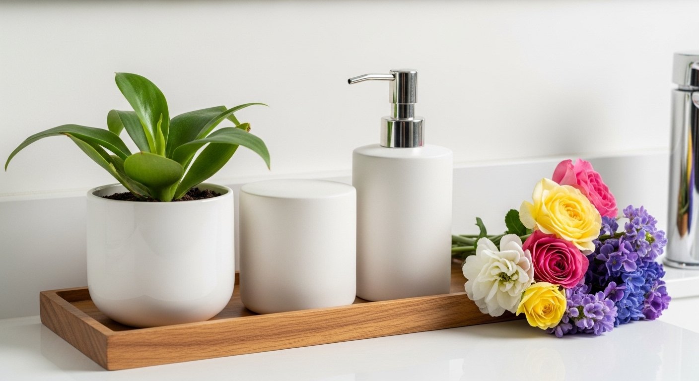 15 Easy Bathroom Counter Decor Diy