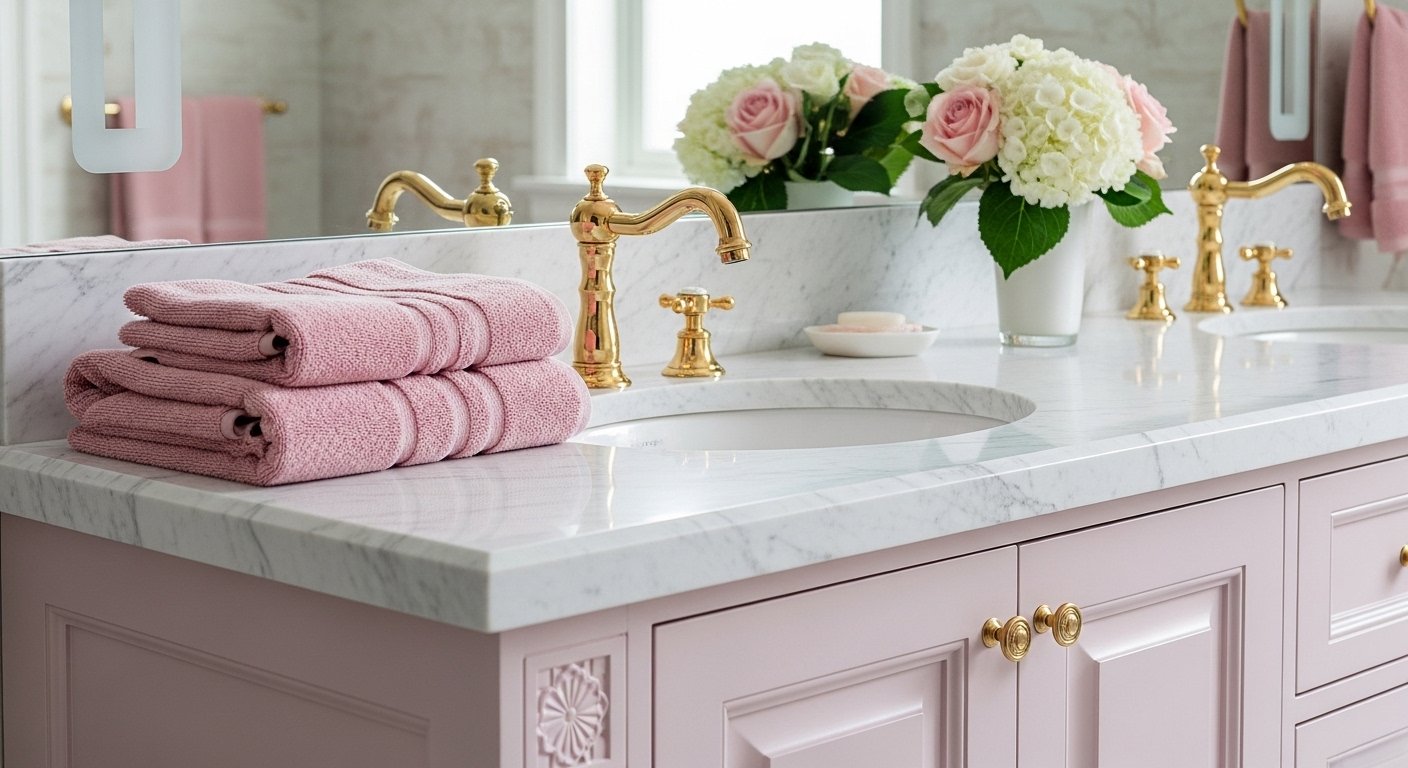12 Best Pink Bathroom Decor Aesthetic