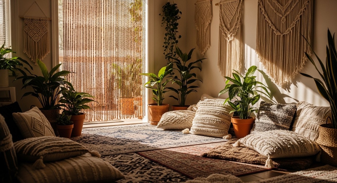 10 Fun Boho Rental Home Decorating