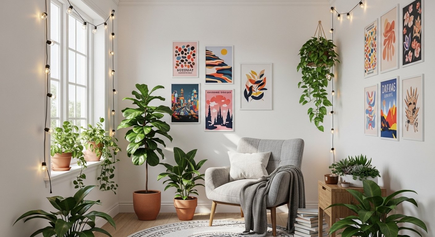 25 Fun Small Room Decor Posters