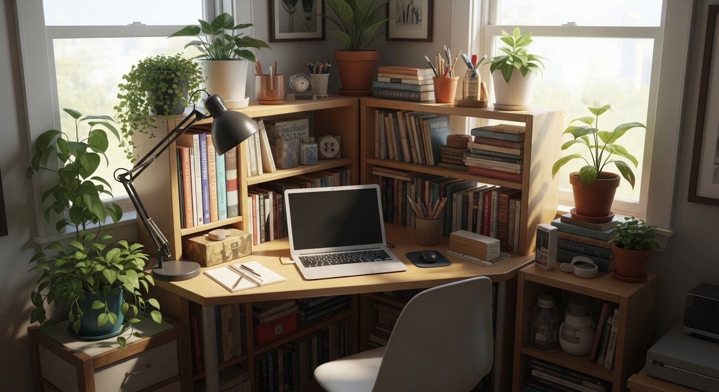 12 Quick Small Home Office Ideas