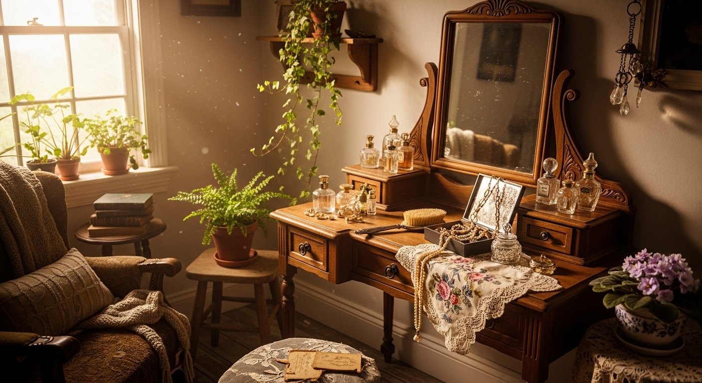25 Cool Small Vintage Room Decor