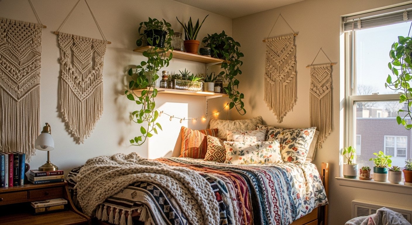 25 Fun Boho College Room Decor