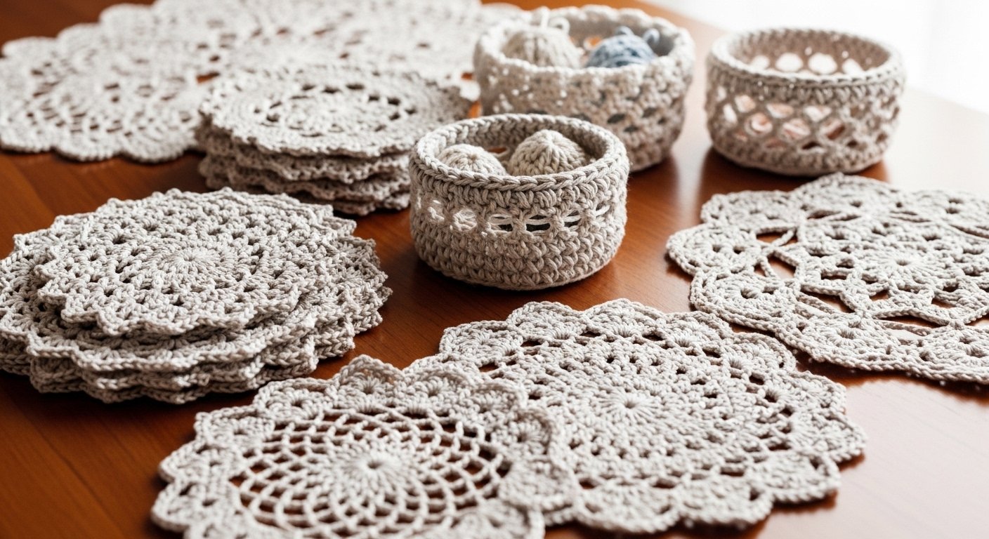 20 Quick Crochet Home Decor Diy